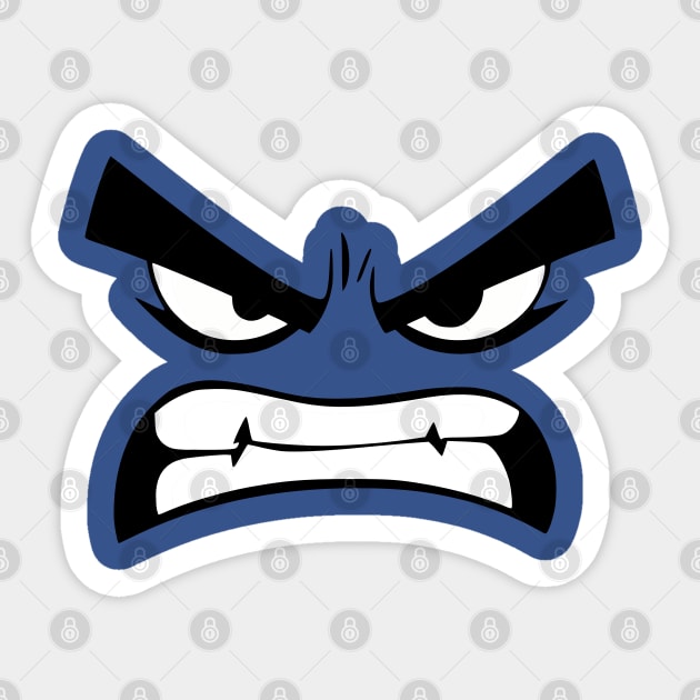 Mad Face, Angry Face Sticker by UrbanLifeApparel